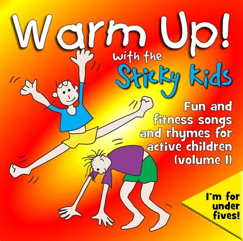 Sticky Kids: Review: The Sticky Kids Warm Up CD