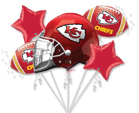 Kansas City Chiefs Bouquet - Balloon Kings