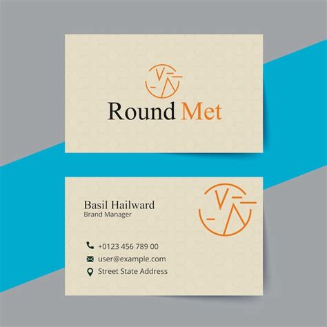 Premium Vector | Business Card Design 2024