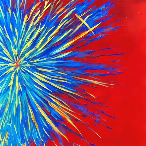 Red Fireworks Background · Creative Fabrica