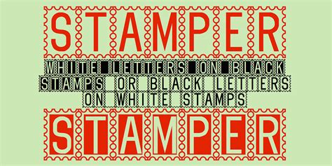 Stamper Font