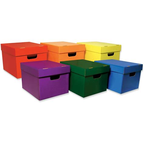 Classroom Keepers, PAC001333, Storage Tote Assortment, 6 / Pack, Assorted - Walmart.com ...