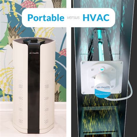 UV-C HVAC or UV-C Portable Air Purifier: Which is Best for Your Home? - Air Health