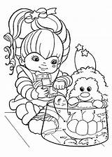 Rainbow Brite Coloring Pages  Yunus sketch template