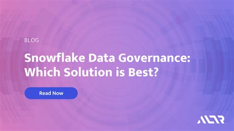 Snowflake Data Governance - Which Solution is Best?