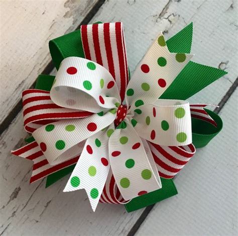 Making Christmas Bows Instructions