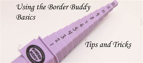 Border Buddy Basics - Tips and Tricks for this New Quilling Tool - Honey's Quilling