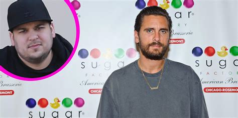 Scott Disick Says Rob Kardashian Is 'Doing Good' During Custody Battle