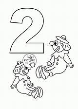 Number 2 Coloring Pages For Kids sketch template