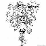 Danganronpa Coloring Pages Ibuki Mioda Hand Drawing  XColoringscom sketch template