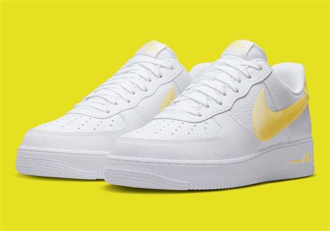 Nike Air Force 1 Low Yellow Jumbo Sneaker - Flawless Crowns