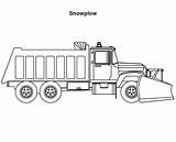 Snow Plow  Printable Coloring Pages 14E sketch template