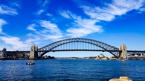 Famous Sydney Harbor Bridge