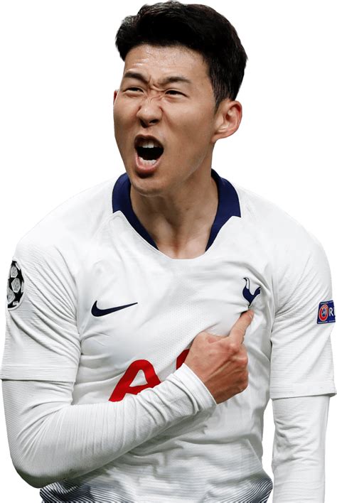 Son Heung-Min Tottenham Hotspur football render - FootyRenders