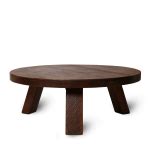 Brutalist Wooden Coffee Table — Ruby Atelier