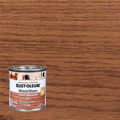 Early American, Rust-Oleum Ultimate Wood Stain-344727, Half Pint ...