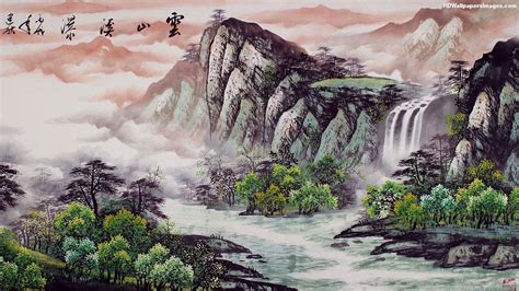 Japanese-Landscape-Painting-Images.jpg (1440×810) | 그림