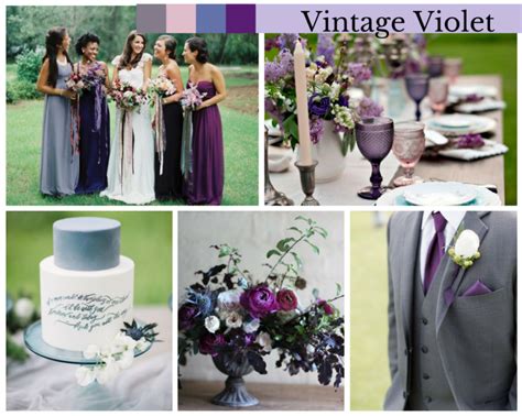 Ultra Violet Wedding Inspiration | Color Palettes - alyssathomasevents