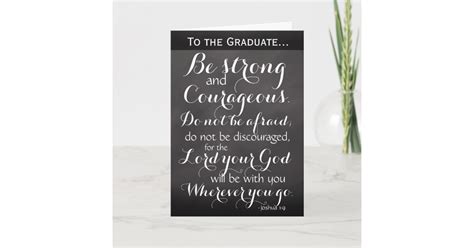 Christian Bible Verse Graduation Congratulations Card | Zazzle.com