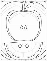 28 Apple Coloring Pages Free PDF To Print  Woo sketch template