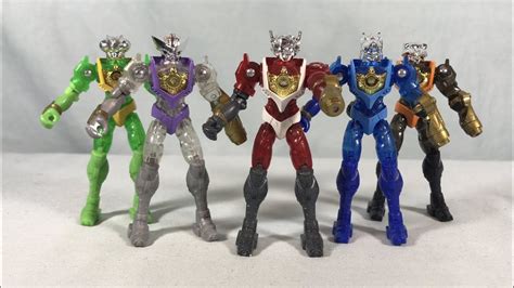 Microman Magne Powers 001-005 Microman Arthur, Izamu, Walt, Edison ...