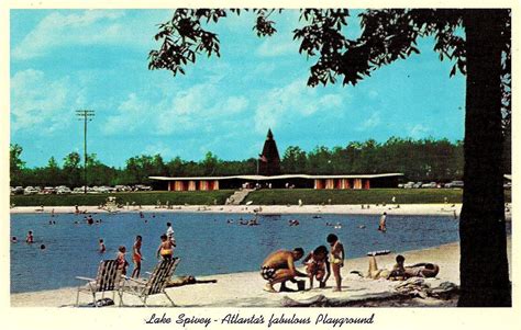 Lake Spivey postcard | Lake, Georgia history, Historical photos