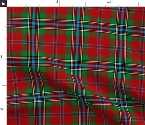 MacLean tartan, 6" Fabric | Spoonflower