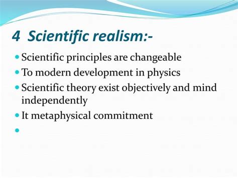 Presentation (realism of philosophy) | PPT