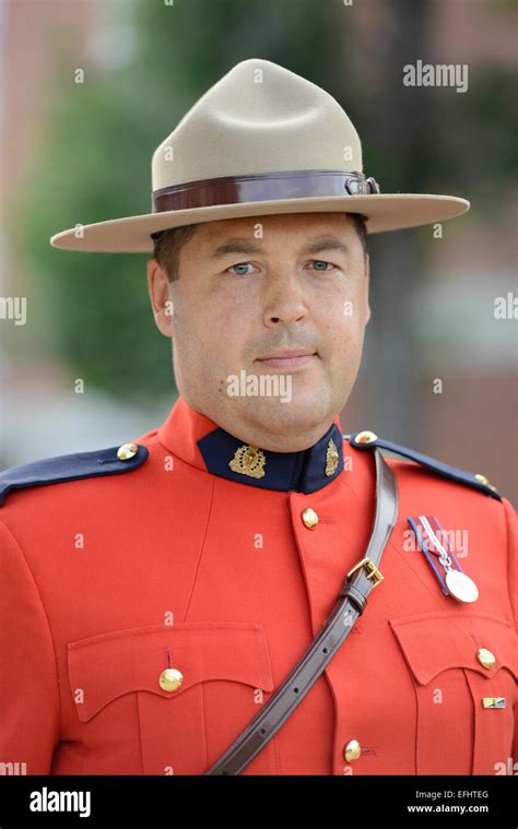 Mountie at the Royal Canadian Mounted Police Depot, RCMP training ...