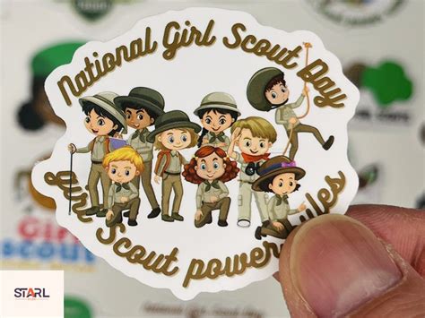 Girl Scout Stickers, Vinyl Stickers, 10-50 Pcs Random Pack, FREE ...