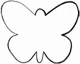 Butterfly Outline Coloring Pages  Home sketch template
