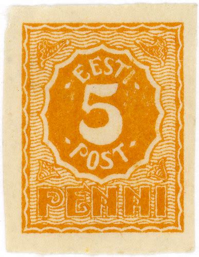 Estonia postage stamp: Penni | c. 1919 | Karen Horton | Flickr