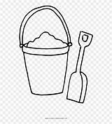 Pail And Shovel Coloring Pages sketch template