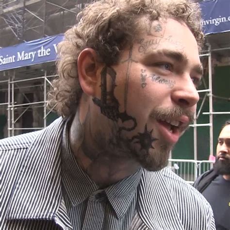 Post Malone Tattoos / Post Malone Explains The Reason For His Face Tattoos / However, it turns ...