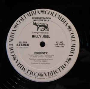 Billy Joel - Honesty (1978, Vinyl) | Discogs