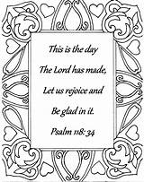 Rejoice In The Lord Coloring Page Pages sketch template