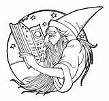 Magician Hat Coloring Page Pages sketch template
