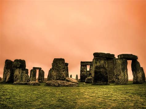 stonehenge sunset-scenery wallpaper Preview | 10wallpaper.com