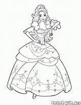 Coloring Page  Barbie In A wedding dress sketch template