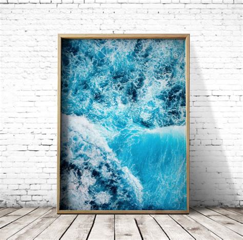 Ocean Art Print Ocean Waves Print Ocean Wall Art Ocean | Etsy