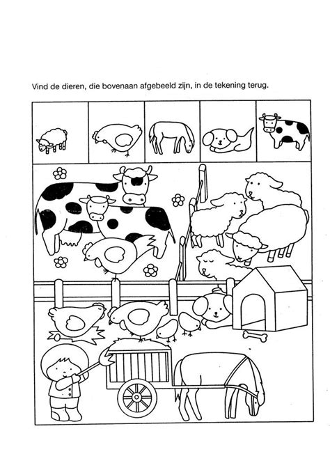 Match Farm Animal and Their Home | Crafts and Worksheets for Preschool,Toddler and Kindergarten ...