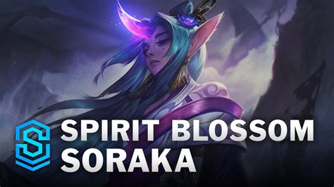 Spirit Blossom Soraka Skin Spotlight - League of Legends - YouTube