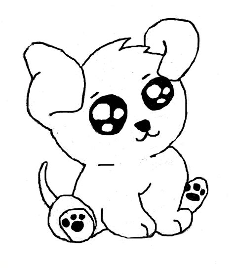 Cute Puppies PNG Black And White Transparent Cute Puppies Black And White.PNG Images. | PlusPNG