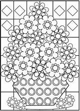 Murakami Takashi Coloriage Fleurs Coloring Sketch Page sketch template