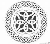 Trinity Celtic Knot Coloring Pages sketch template
