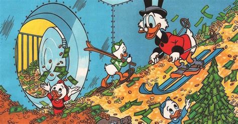 Why Scrooge Mcduck wasn't frugal