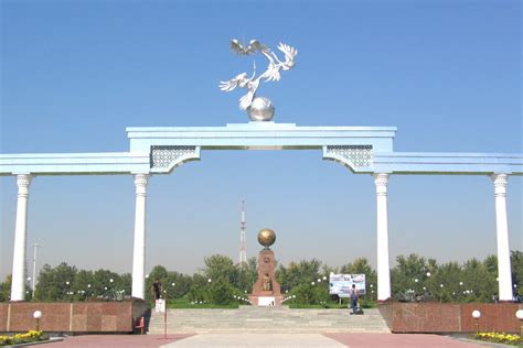 Independence Square - the heart of Tashkent