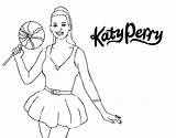 Katy Perry Coloring Sheets Pages sketch template