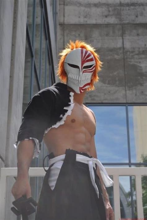 Hollowfied Ichigo - Bleach Amazing! | Bleach cosplay, Ichigo cosplay, Manga cosplay