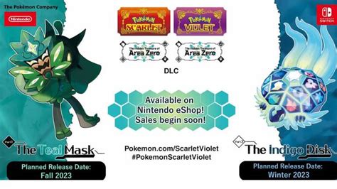 Pokémon Scarlet & Violet DLC The Teal Mask and The Indigo Disk revealed ...